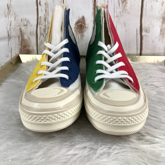 Converse Joshua Vides x Chuck 70 Hi Interchangeable Panels Multicolor Sneakers - Picture 8 of 15